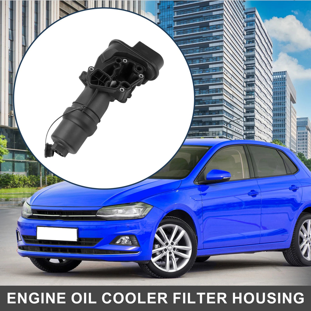 Engine Oil Filter Base Housing Assembly for Volkswagen Jetta (2007–2008) No. 06F115397H