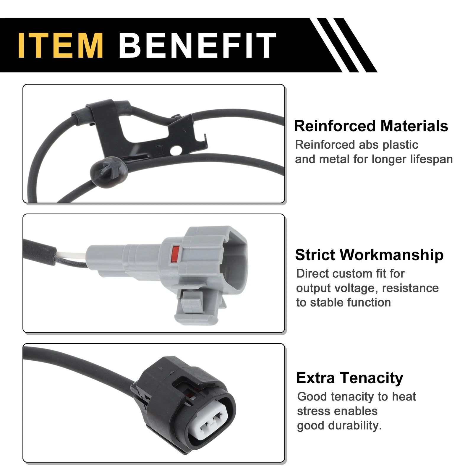 ABS Wheel Speed Sensor No. 8951660080 for Toyota FJ Cruiser (2007–2014)