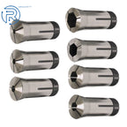 Set of 7 Hex Collets for Automotive Applications (1/4" to 7/8")