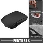 Center Console Armrest Cushion Cover for Toyota 4Runner (2010–2023) Black