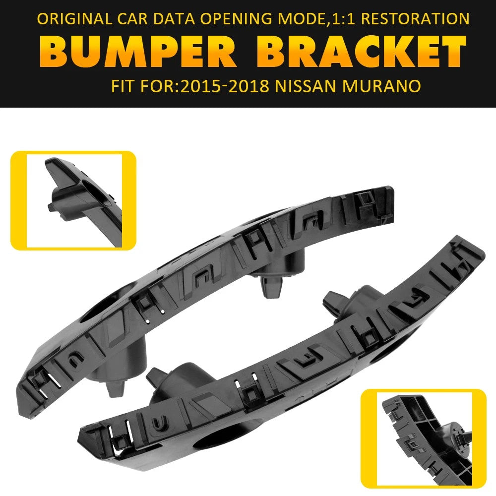 Set of 2 Bumper to Fender Brackets for Nissan Murano (2015–2018)