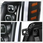 LED Signal Switchback Projector Headlights for Cadillac Escalade ESV EXT (2007–2014)