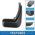 Set of 2 Front & Rear Mud Flap Splash Guards for Buick Regal Sedan (2011–2017)
