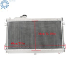 2 Row Aluminum Radiator for Mazda Miata MX-5 (1989–1997)