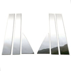 6Pc Chrome Pillar Post Covers for Chevrolet Equinox (2005–2009)