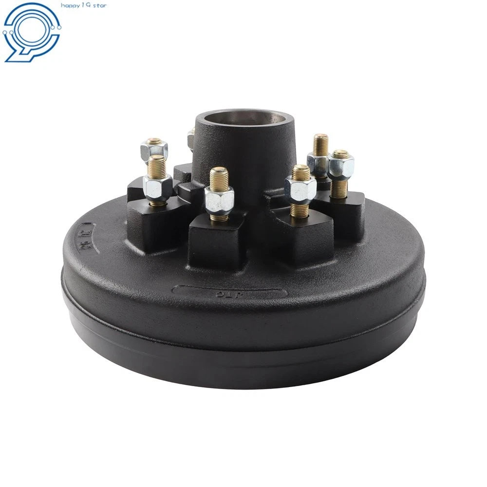 7000 lb Axle Trailer Hub Drum Kits with 12"x2" Electric Brakes (8 on 6.5")