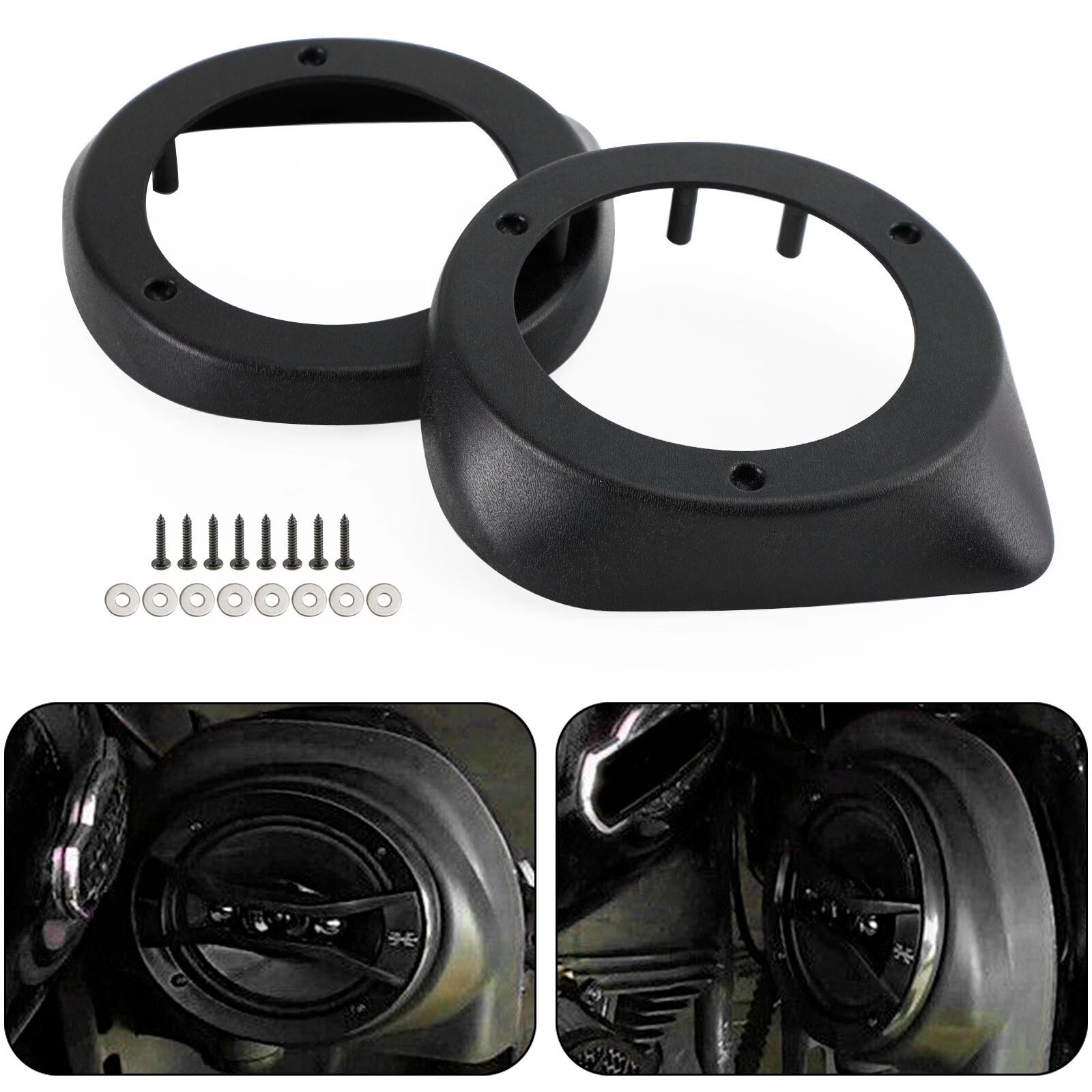 6.5" Speaker Boxes Pod for Harley Touring Road King (1993–2022)