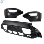 Front Bumper Face Bar for GMC Sierra 1500 (2016-2018) Split Steel