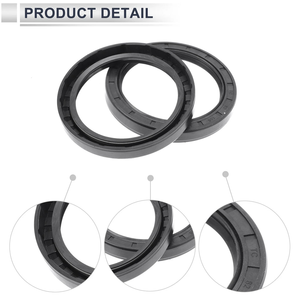 Set of 5 Oil Seal Rotary Shaft Seal for Various Models (82x105x13mm)