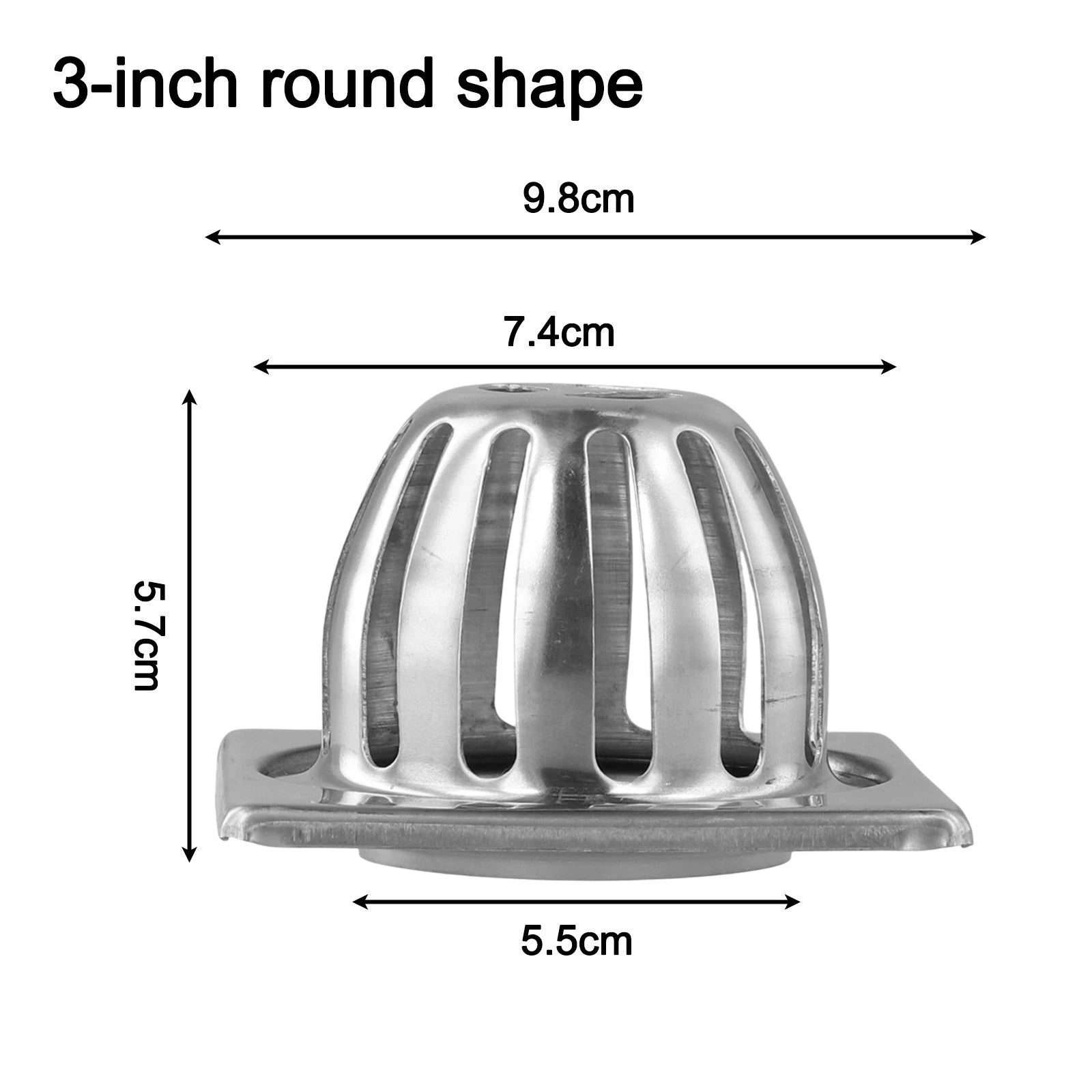 Stainless Steel Gutter Leaf Guard for Rainwater Flow (345 inch)