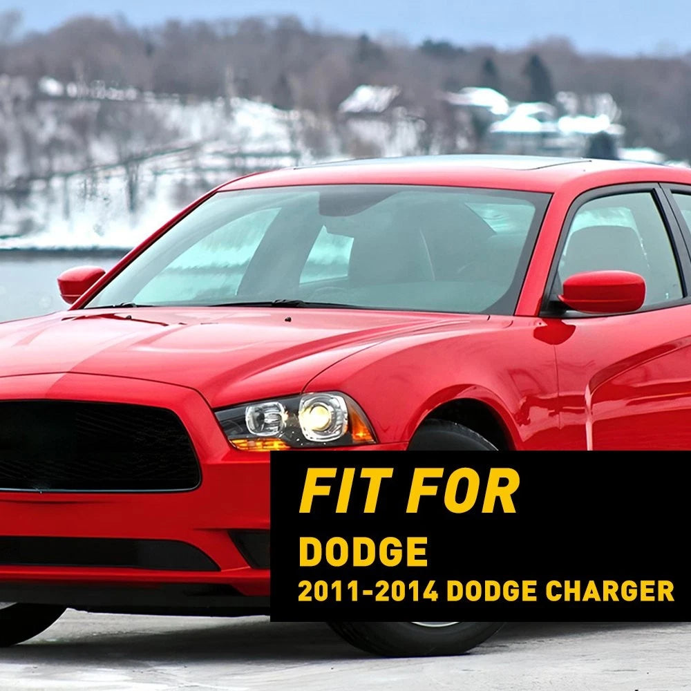 Smoked Tail Light Sticker for Dodge Charger (2011–2014)