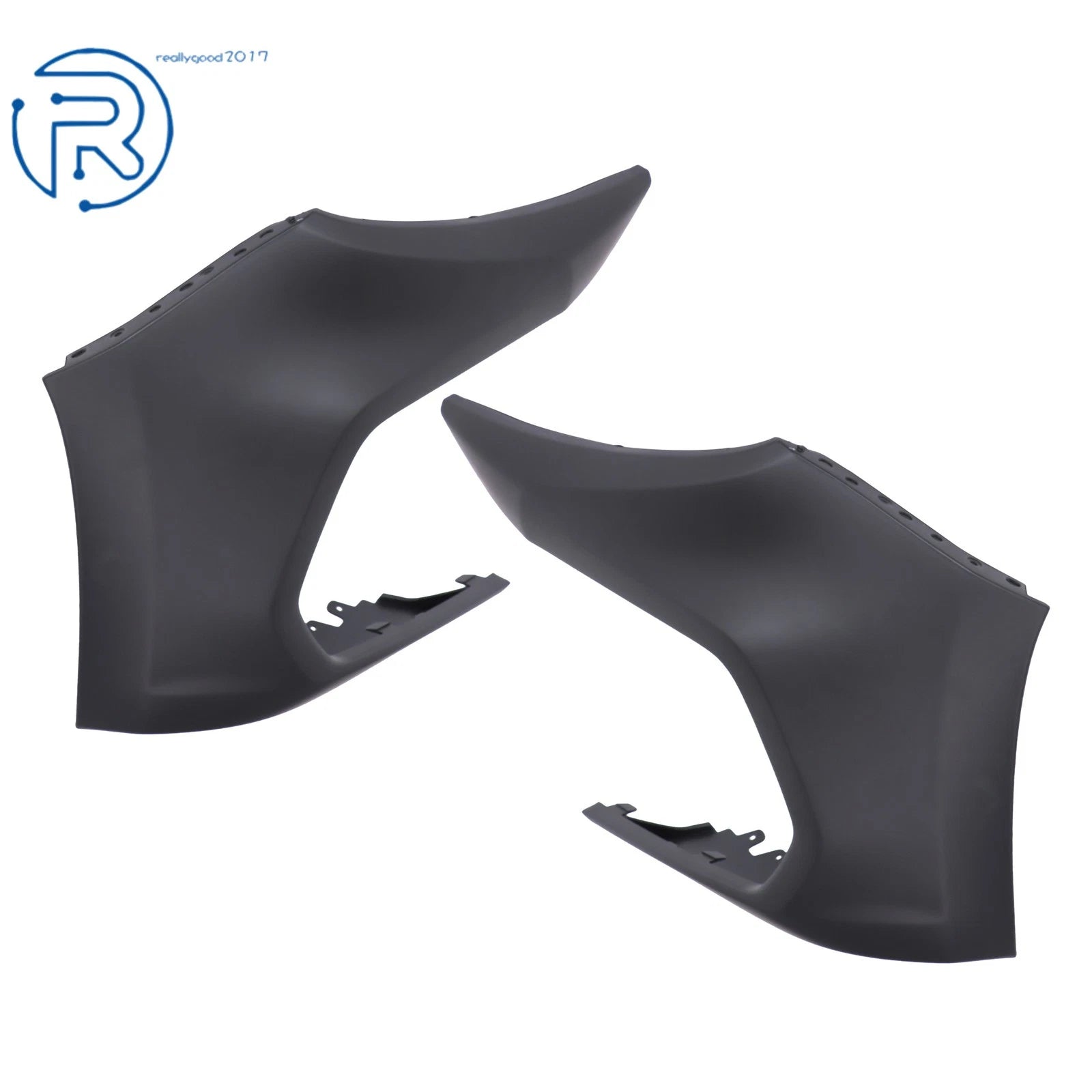 Set of 2 Front Bumper End Caps for Chevrolet Colorado (2021–2022)