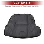 Cargo Liner Rear Trunk Mat for Hyundai Sonata (2011-2014) Diamond Pattern TPE