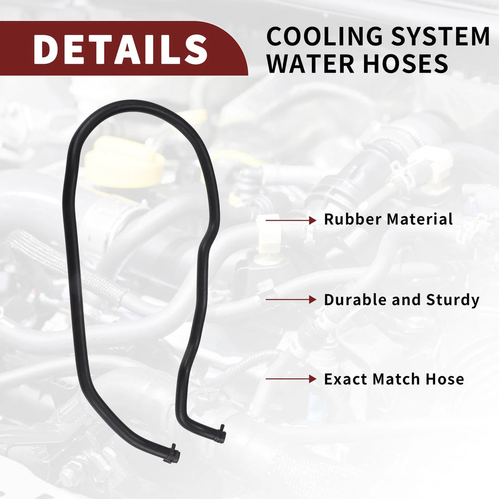 Radiator Hose for Ford C-Max (2007–2010) No. 3M5H8C012CH | Black