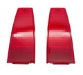 Tail Light Lamp Lens Pair Replacement for 1966–1967 Chevy Nova