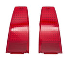 Tail Light Lamp Lens Pair Replacement for 1966–1967 Chevy Nova