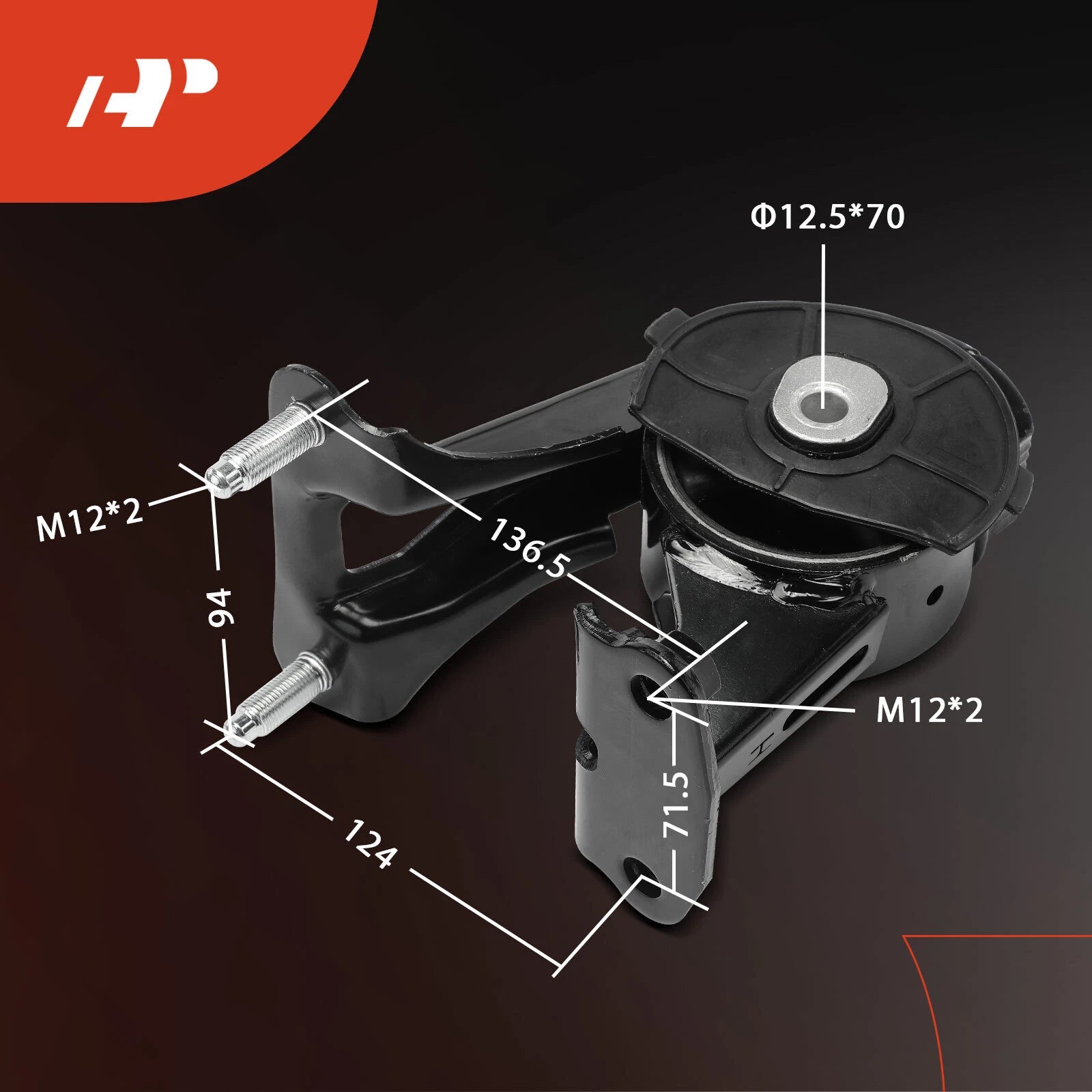 Engine Motor and Transmission Mount for Toyota Prius (2010-2015)