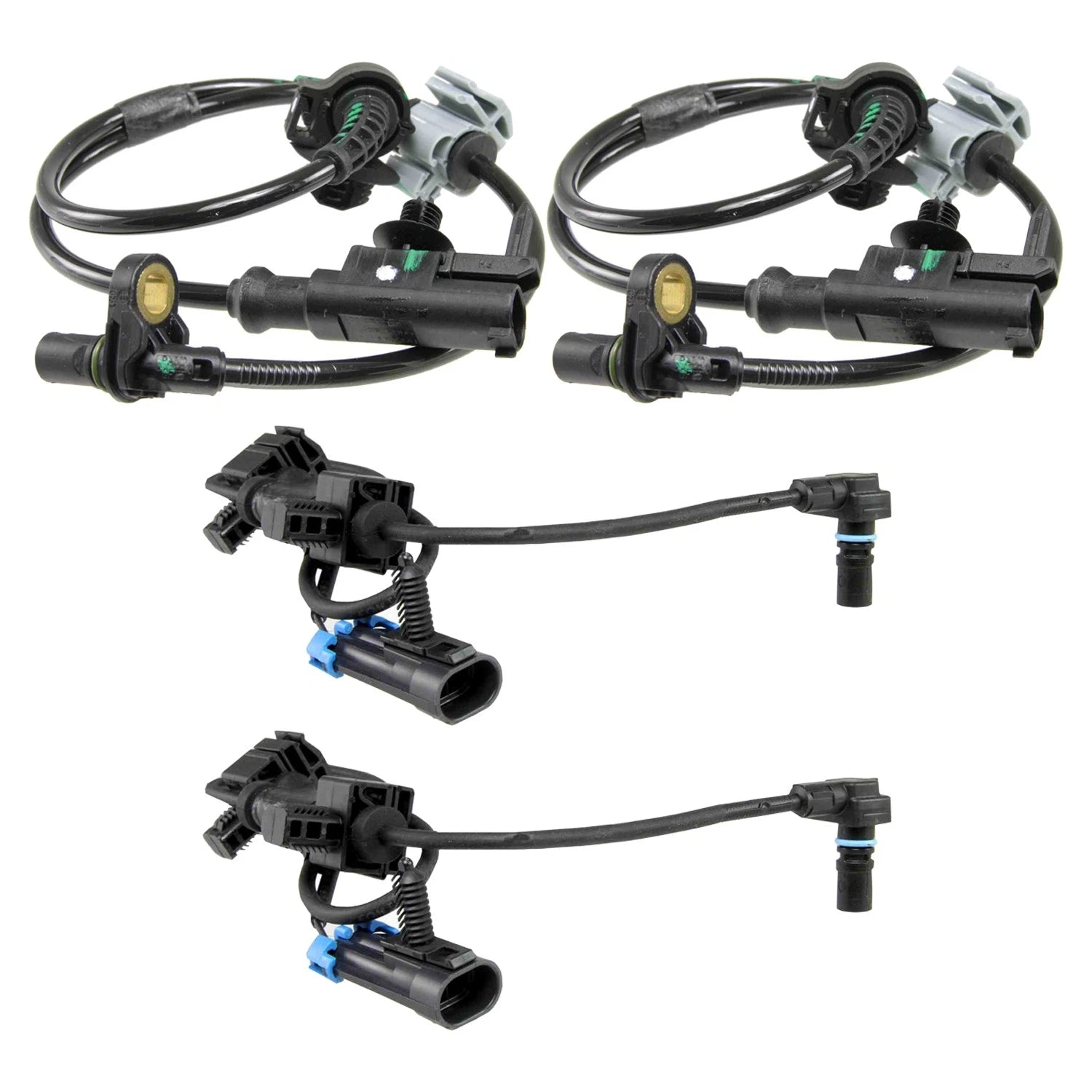 NTK ABS Sensor Kit for Sierra 1500, Silverado 1500 4WD RWD (2007–2013)