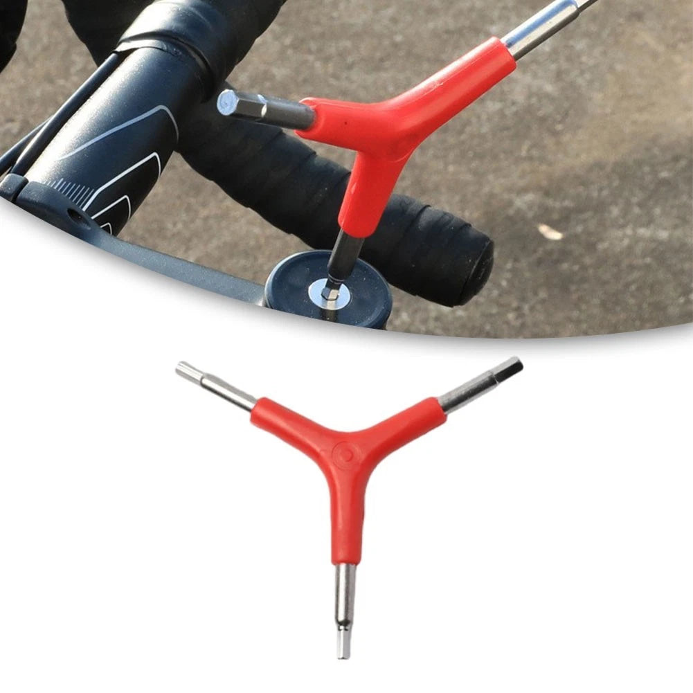3-Way Hex Wrench Tool for Bike (4mm, 5mm, 6mm)