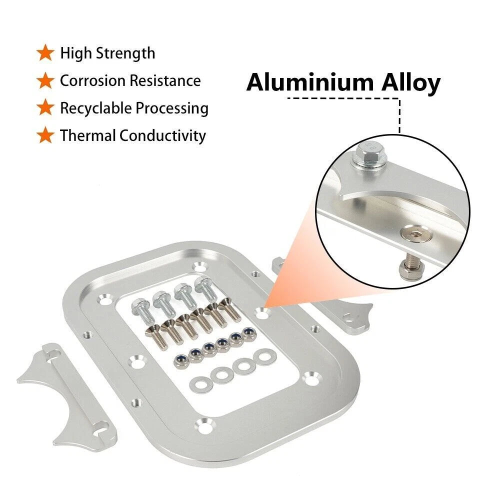 Billet Aluminum Battery Relocation Tray for Optima 34/78