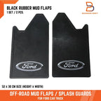 Mud Flaps for Ford Ranger Pickup - Off-Road 4WD 4X4 Splash Guards