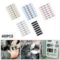 Set of 400 Waterproof Heat Shrink Butt Wire Connectors Terminal