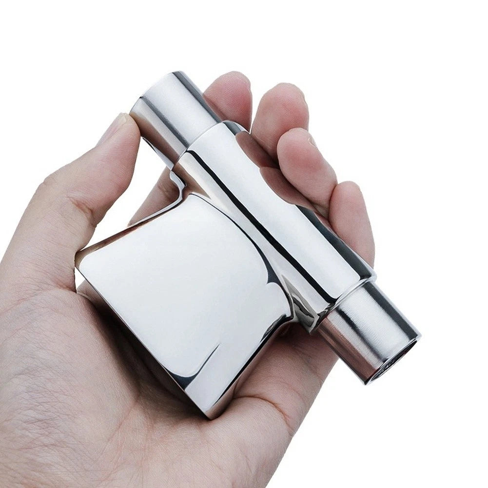 T Pipe Bracket for Boat Deck Installation (316 Stainless Steel)