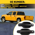 Pair Exterior Door Handle for Chevrolet Colorado (2004–2012) LH RH