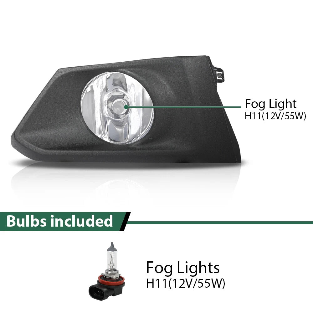 Fog Lights for Nissan Altima (2019–2022) Left + Right