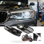 Front Bumper Lower Grille Fog Light for Audi A6L C7 (2012–2018)