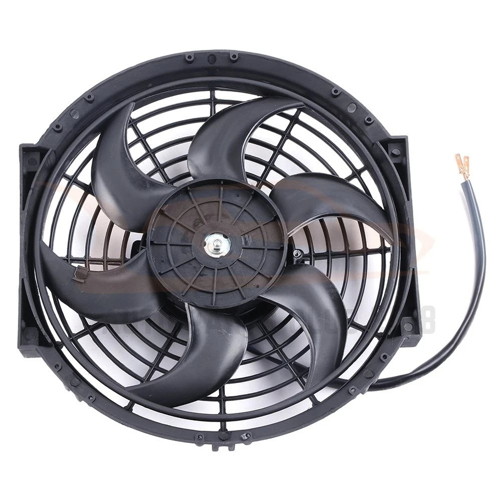 2X 10" Electric Cooling Fan Mount Kit for Universal Applications (1730 CFM)