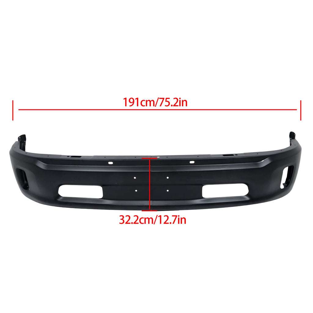 Front Bumper for RAM 1500 (2013–2023) Steel Black