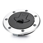 2 Key Fuel Gas Tank Cap Cover Lock for Kawasaki Ninja 500R ZX-6R ZXR-750 ZZR1100