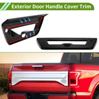 Exterior Trim Tailgate for Ford F150 (2015–2020) Gloss Black 1 Pc