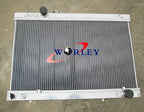 Aluminum Radiator + Fans for Toyota Supra Mark 3 MA70 MA71 3.0L (86-93)