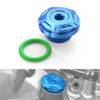 CNC Aluminum Oil Filler Cover Plug Cap for Suzuki DR650SE DR650S (1996–2024)