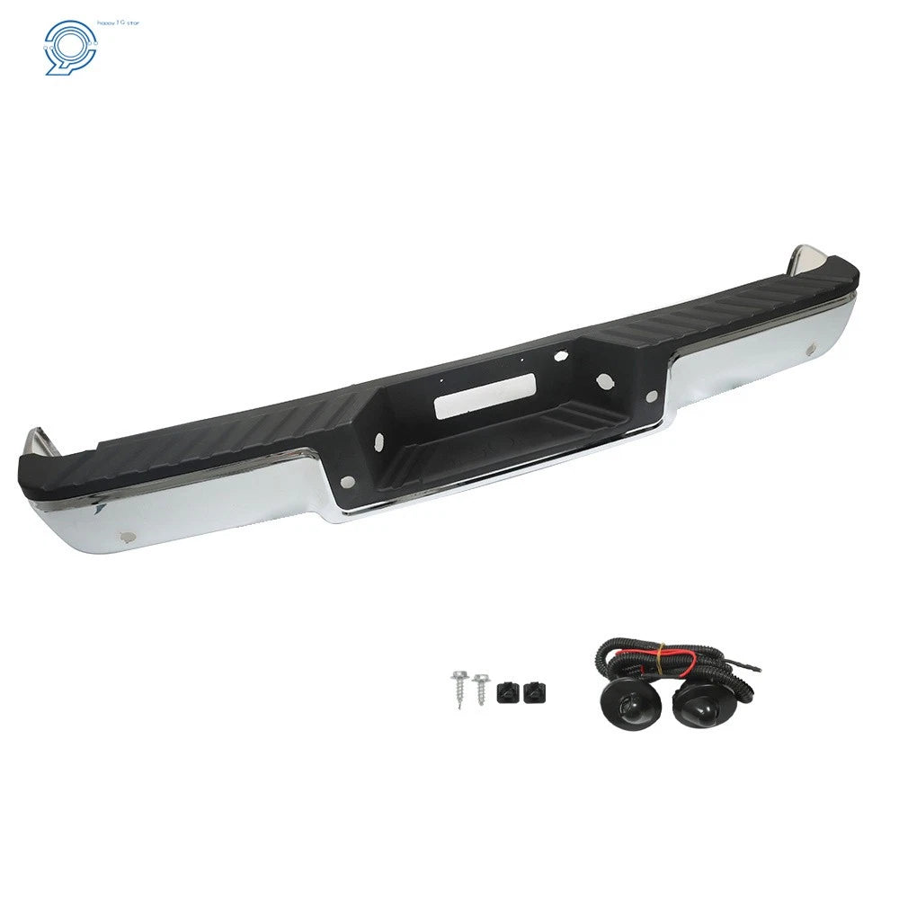 Chrome Rear Step Bumper for Ford F-150 (2004-2006)