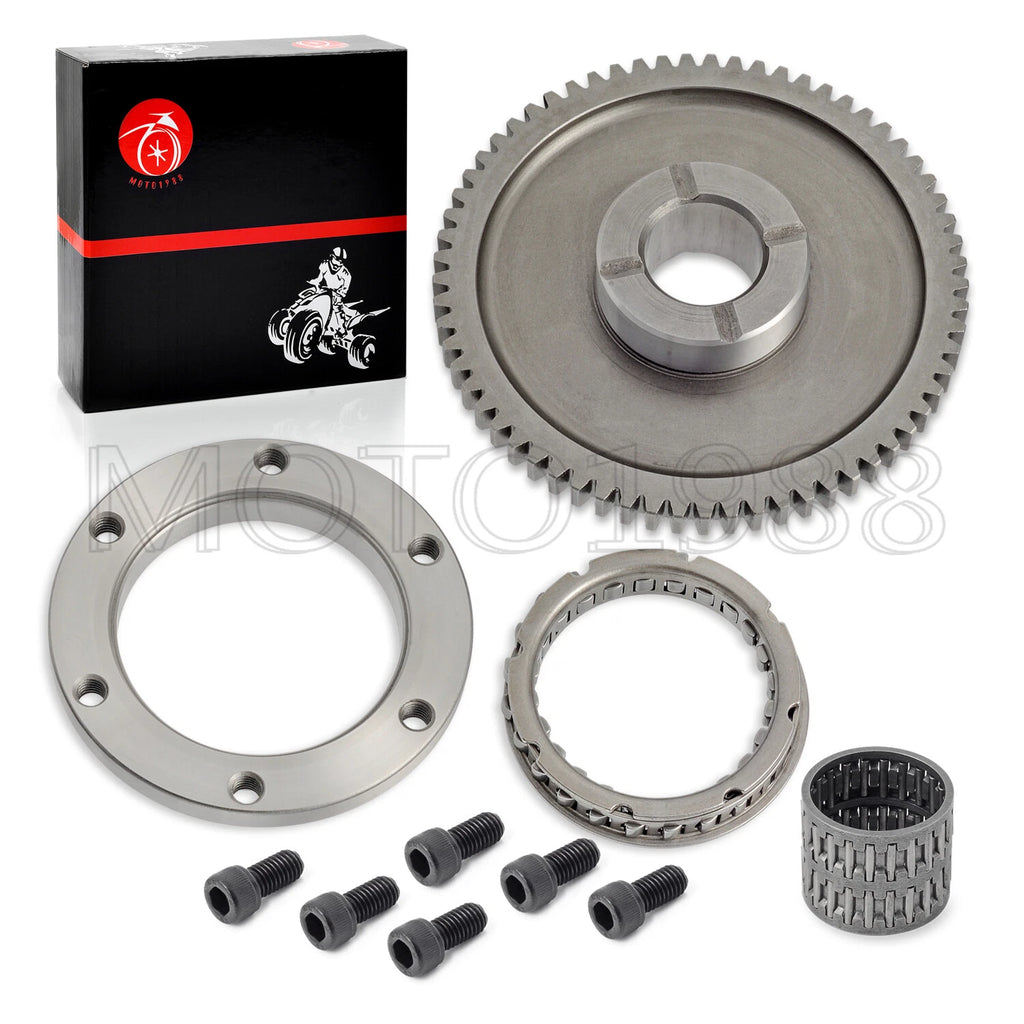Starter Clutch One Way Bearing Gear Idler Kit for Yamaha Big Bear 350 400 (1998–2006)