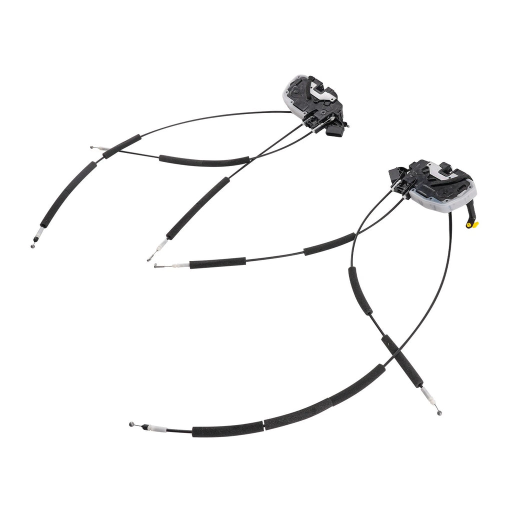 Front Door Lock Actuator Pair for Infiniti QX56 QX80 (2011–2020) Black