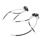 Front Door Lock Actuator Pair for Infiniti QX56 QX80 (2011–2020) Black