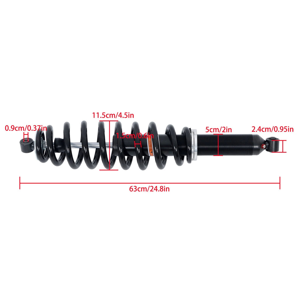 Rear Monotube Shocks for Polaris Ranger 1000 1000 Crew (2019–2023)