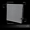 OE Style Full Aluminum Core Cooling Radiator for BMW X5 3.0L (2001–2006) DPI 2594