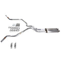 Dual Exhaust Pipe for Tundra (2000–2007) - 2.5" Stainless Muffler, SW Tip