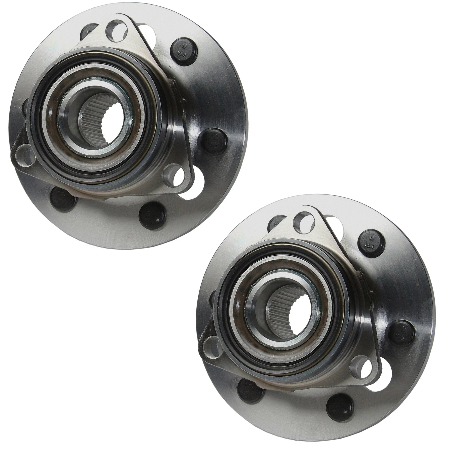 Set of 2 Front Moog Wheel Bearing Hub Assembly for Chevy GMC K1500 K2500 (1990–1999)
