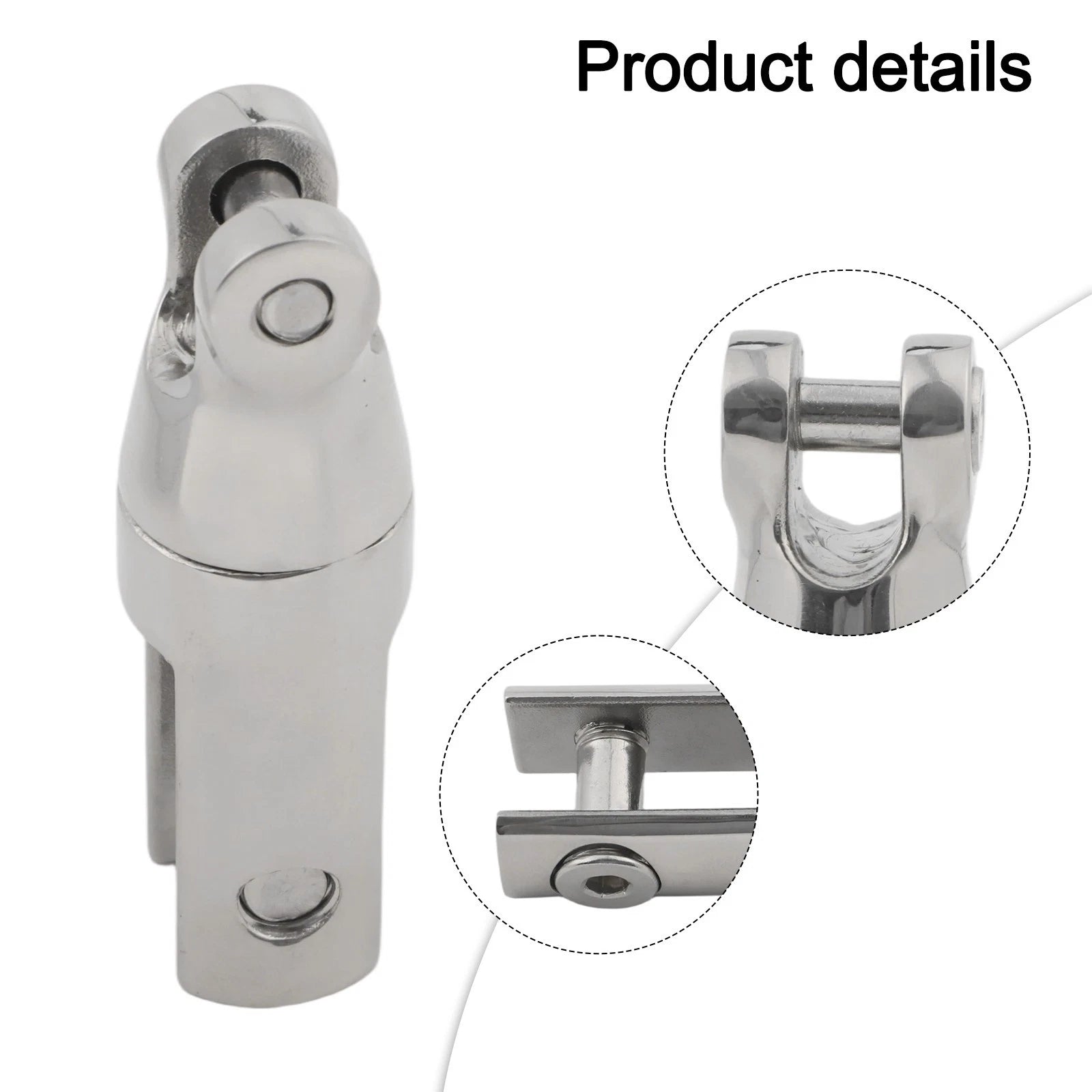 316 Stainless Steel Swivel Connector for Marine Anchoring Systems