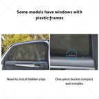 4X Foldable Window Mesh Sun Shade for Honda CR-V (2012–2017)