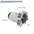Engine Oil Filter Housing for Audi A6 Quattro (2019–2022) No. 06M115401E Set of 1