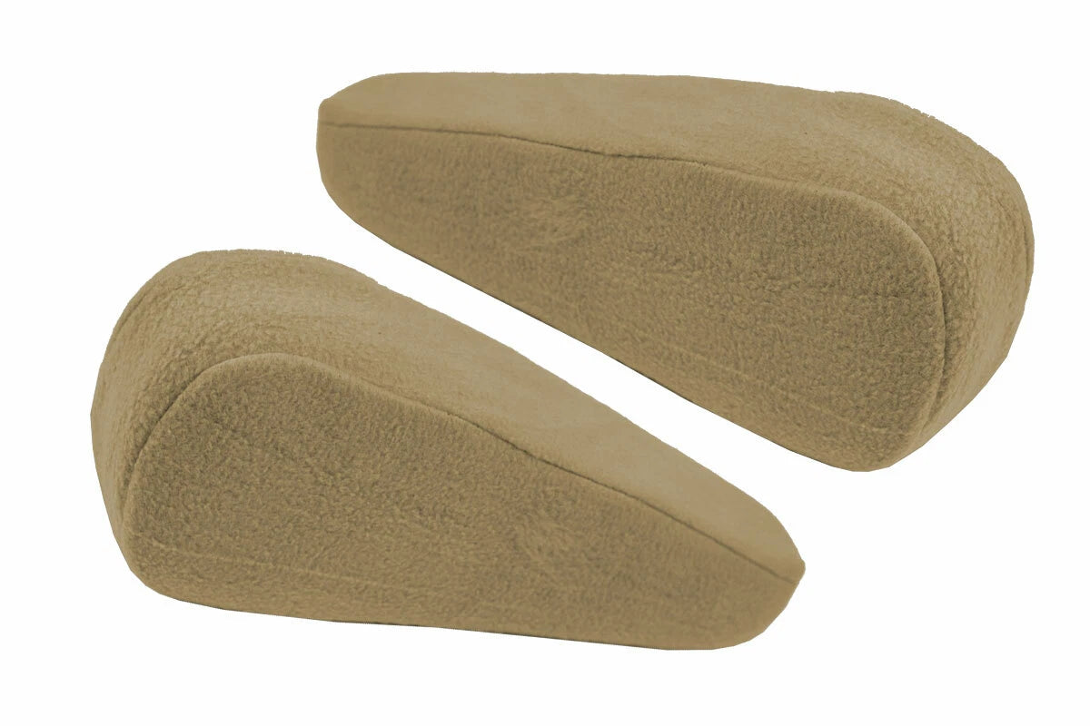 Fleece Seat Armrest Cover Protector for GMC Safari (1995–2005) Beige