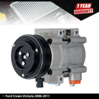 A/C Compressor for Ford Explorer, Mercury Mountaineer, Lincoln Town (2006â2010)