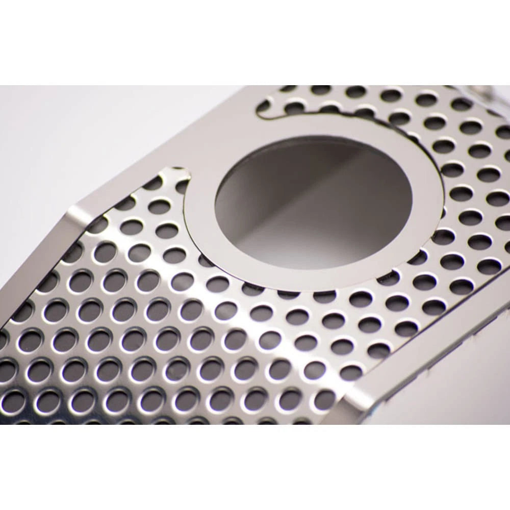 Perforated Power Steering Cover with Chrome Cap for 2008-2013 Corvette Z06 GS